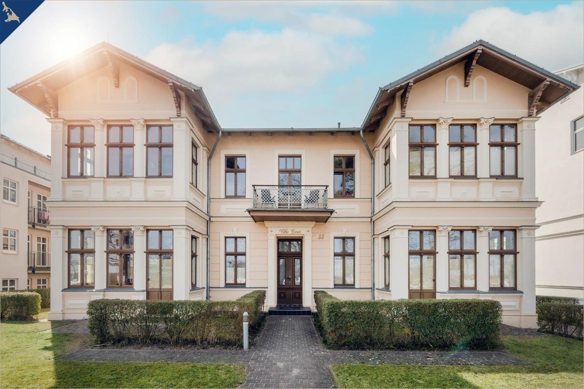 Villa Luna Ferienwohnung Achterdeck Heringsdorf Zewnętrze zdjęcie